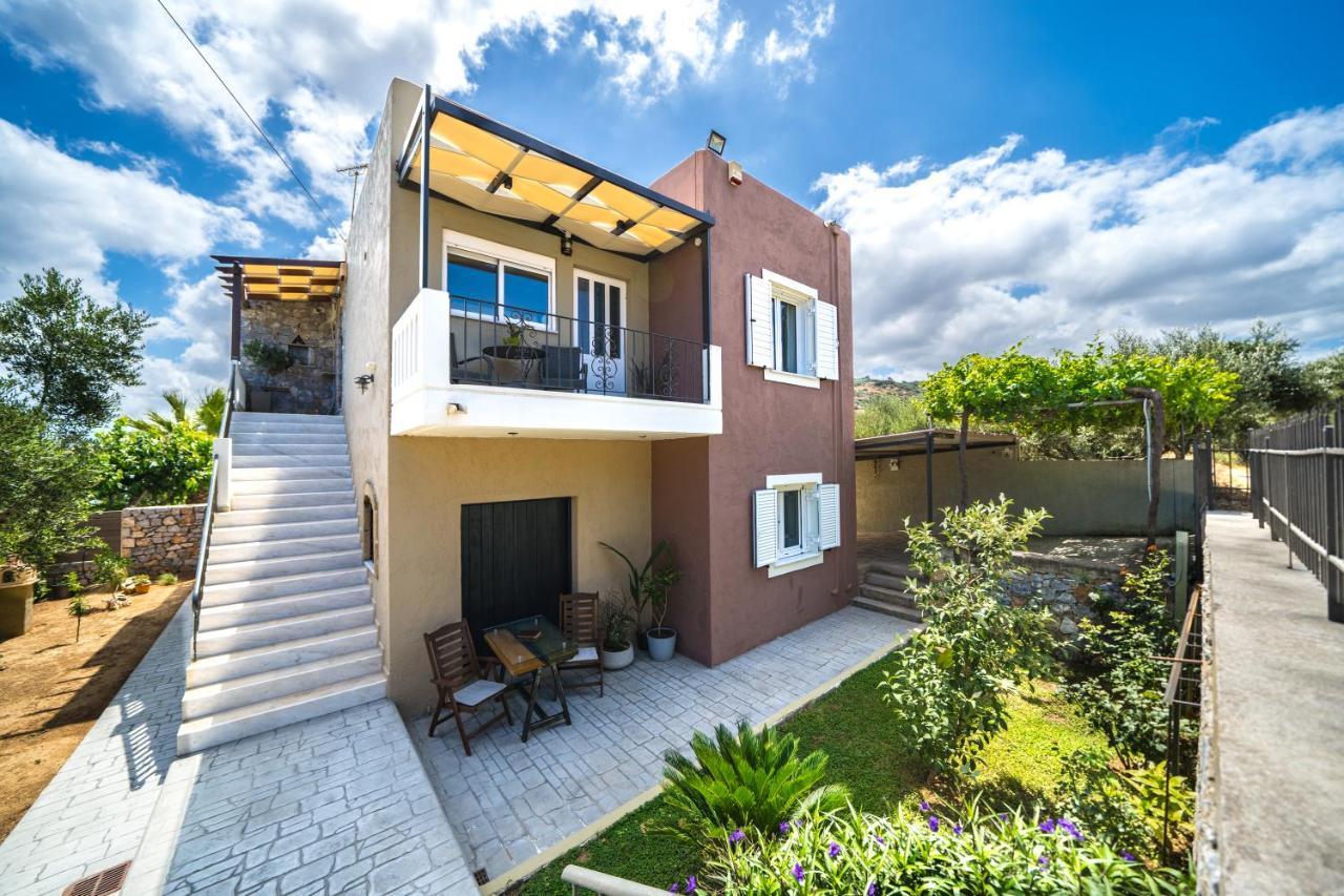 Petronila Luxury Villa With Heated Private Pool Kíssamos Exterior foto